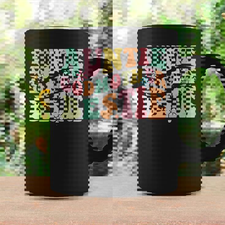 Auntie Godmother Bestie Aunt God Mother Bestie Coffee Mug Gifts ideas