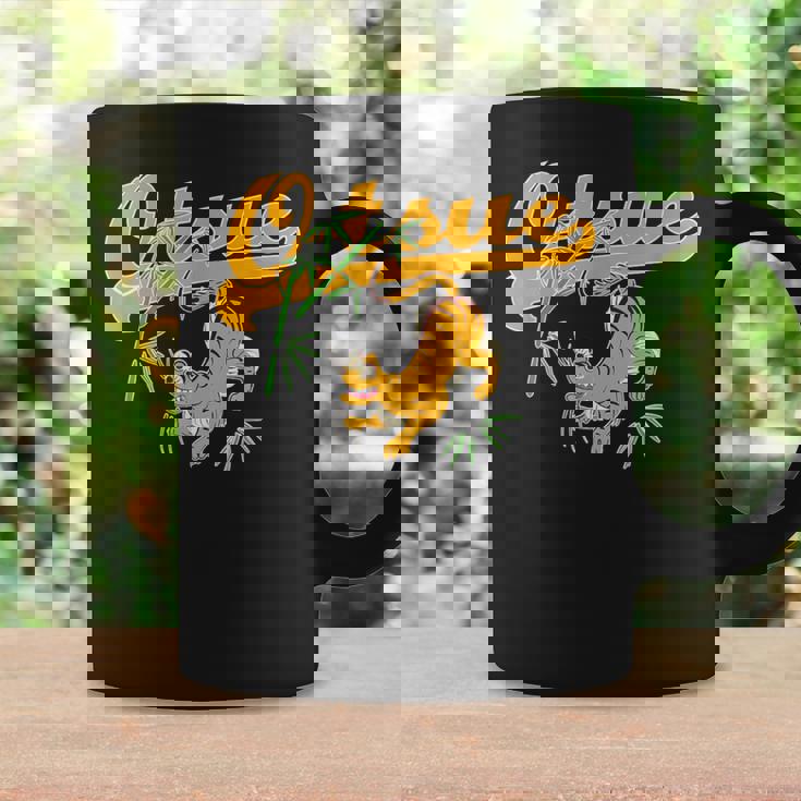 Bamboo And Tiger Of Otsu-E 大津絵 竹に虎バンブー タイガー コーヒーマグ ギフトのアイデア