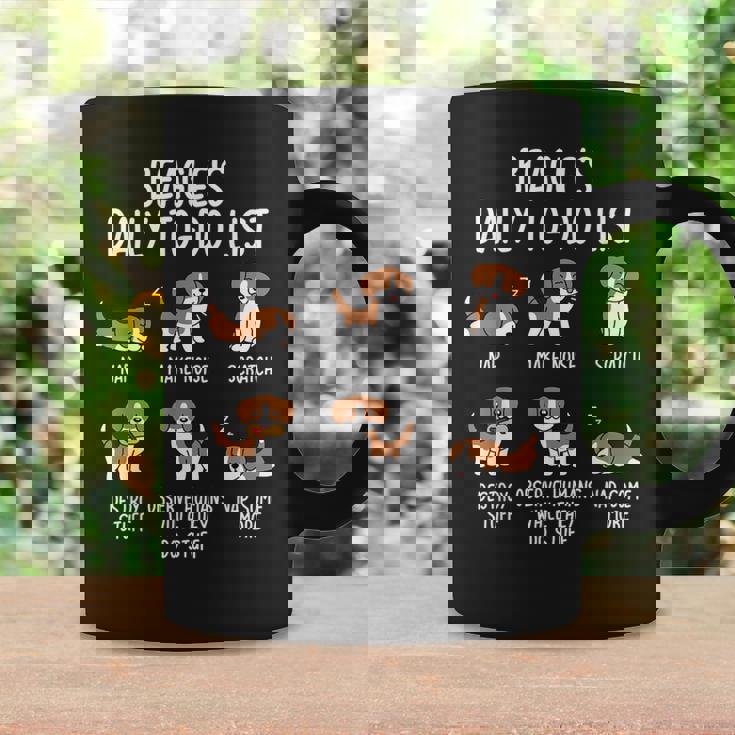 Beagle Daily To Doリストドッグ コーヒーマグ ギフトのアイデア