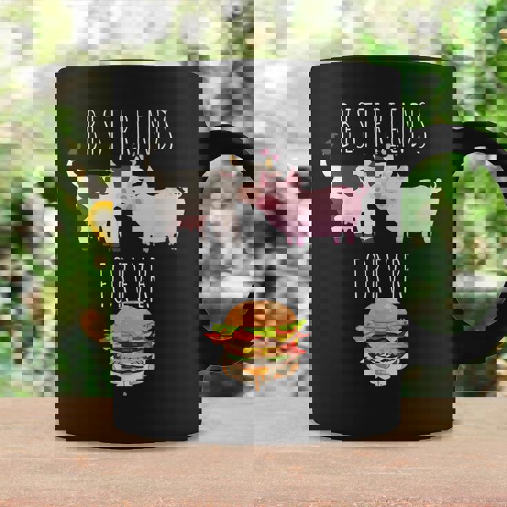 Best Friends Forever Beef Lover Pork Meat Bacon Burger コーヒーマグ ギフトのアイデア