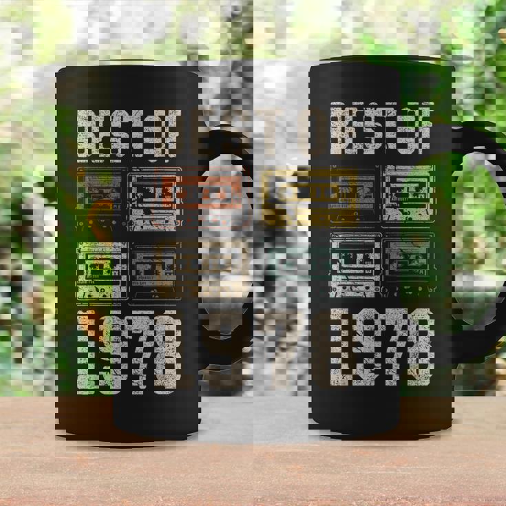 Best Of 1978 カセットテープ・レトロ 47歳の誕生日 コーヒーマグ ギフトのアイデア