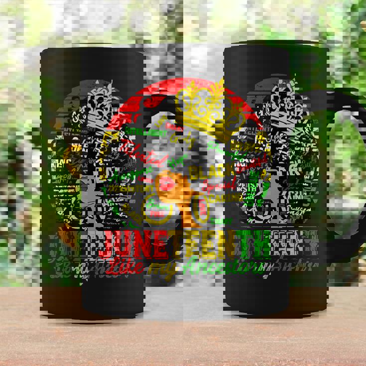 Black Freedom 1865 Junenth Like My Ancestors Coffee Mug Gifts ideas