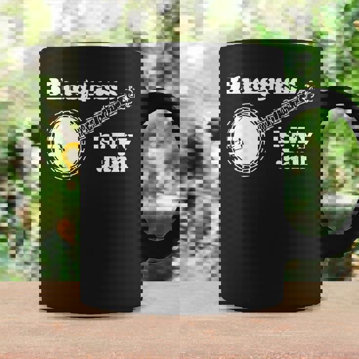 Bluegrass Is My Jam Banjo Musicintage Graphic コーヒーマグ ギフトのアイデア