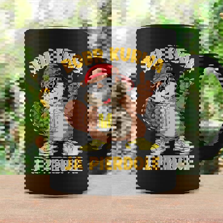 Bober Kurwa Meme Polska ビールコスチューム 面白い はいピエルドールボブル コーヒーマグ ギフトのアイデア