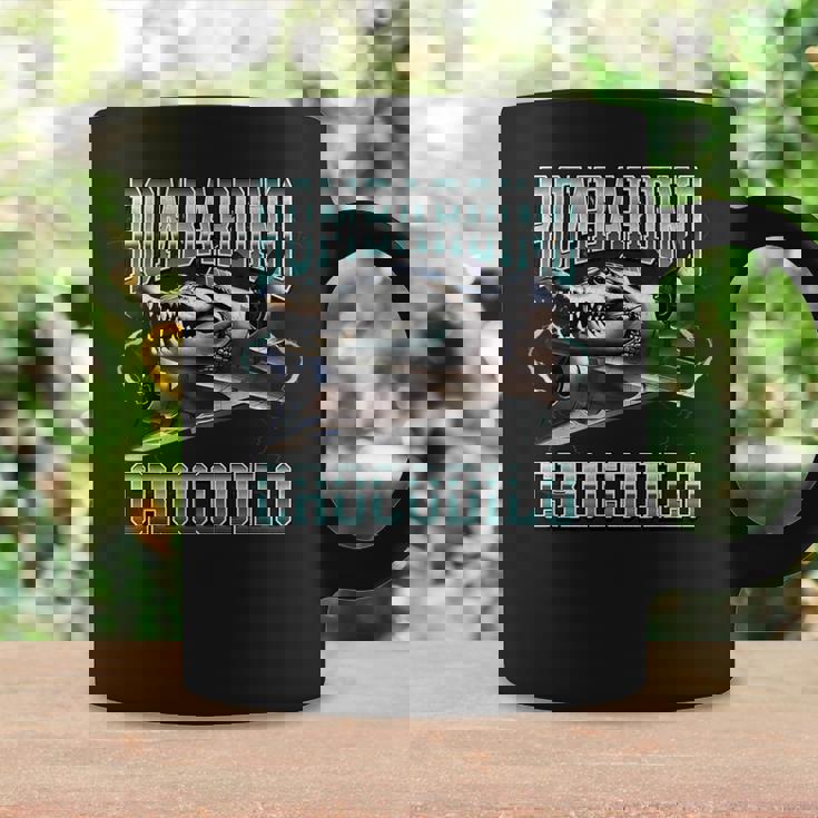 Bombardino Crocodilo Bootleg Brainrot Italiano Brainrot Meme Taza de café Ideas de regalos
