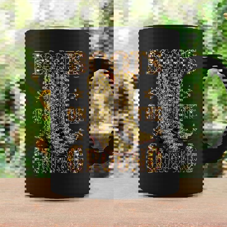 Boots On The Ground Boot Cowboy Western Coffee Mug Gifts ideas