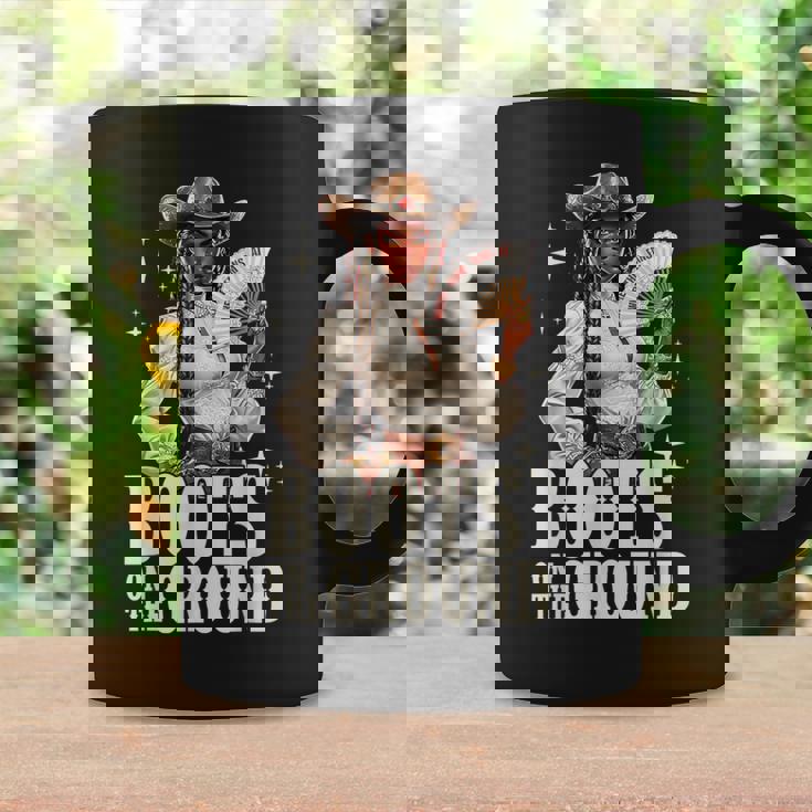 Boots On Ground Junenth Cowgirl Western Rodeo Black Women Coffee Mug Gifts ideas