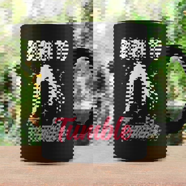 Born To Tumble おもしろアクロバット 体操 体操 コーヒーマグ ギフトのアイデア