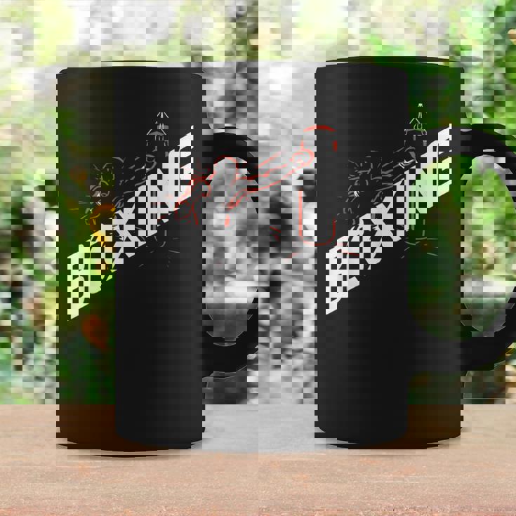 Boxeo Boxeo Boxeo Kickboxing Amante Boxeo Boxeador Taza de café Ideas de regalos