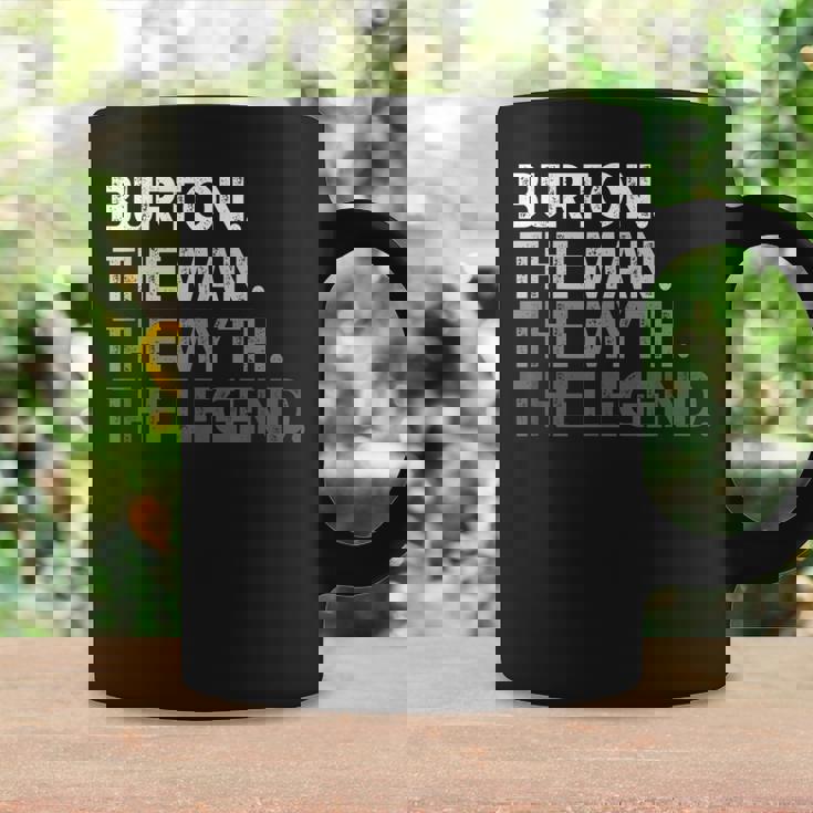 Burton -The Man Myth Legend コーヒーマグ ギフトのアイデア