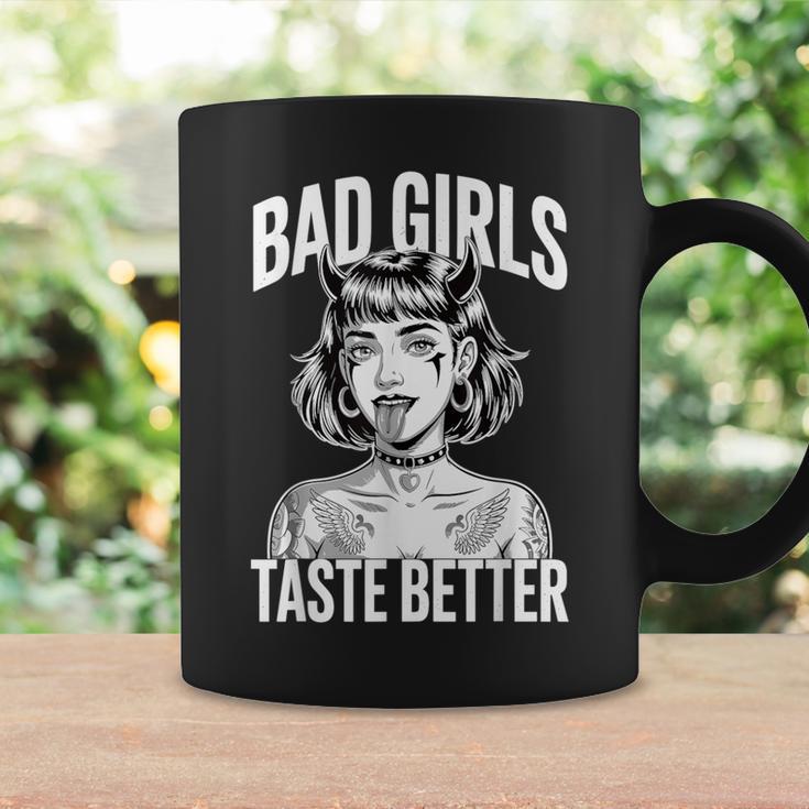 Chicas Malasaben Mejor Tatuaje Chica Diablo Taza de café Ideas de regalos