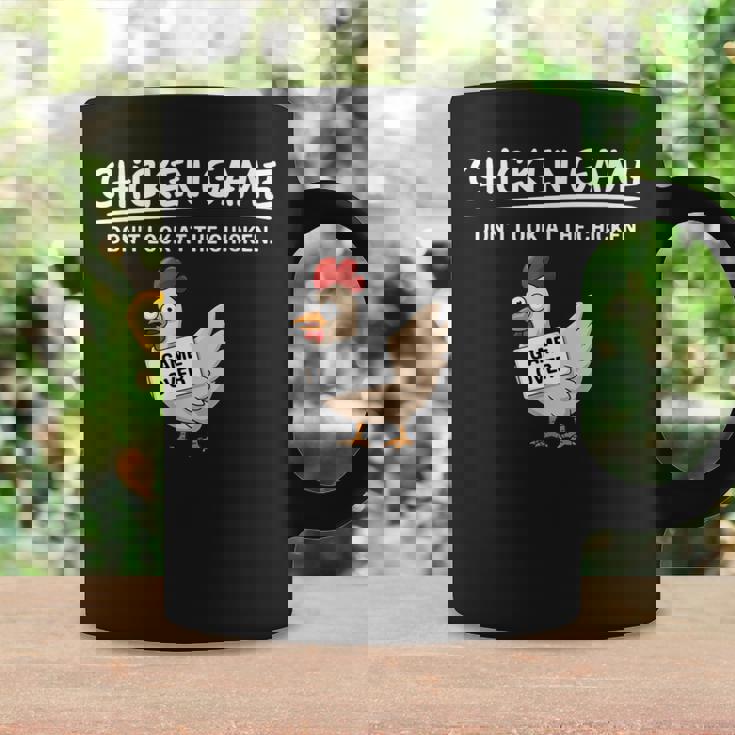 Chicken Game Do Not Look The Chicken You Look Game コーヒーマグ ギフトのアイデア