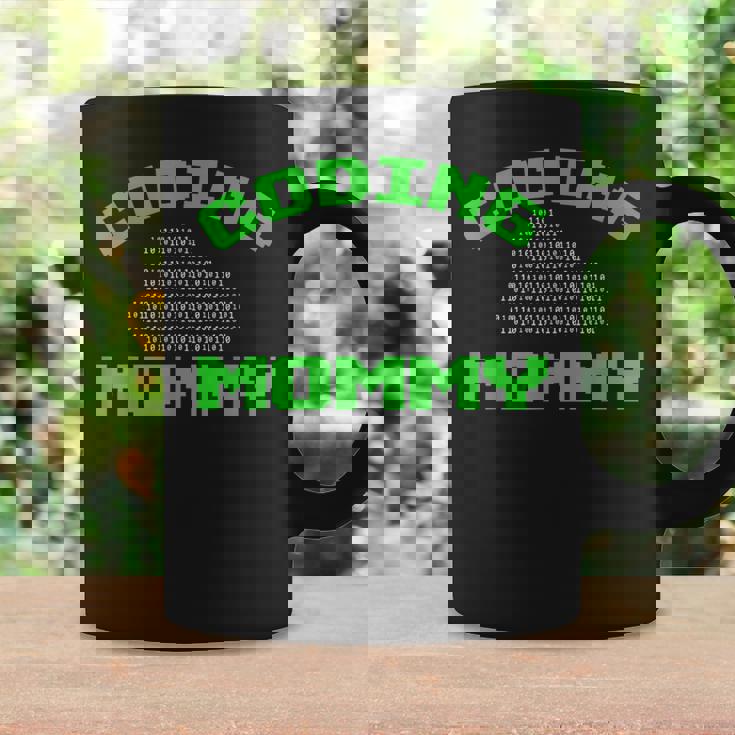 Coding Mommy Programador De Código Binario Para Mamá Taza de café Ideas de regalos