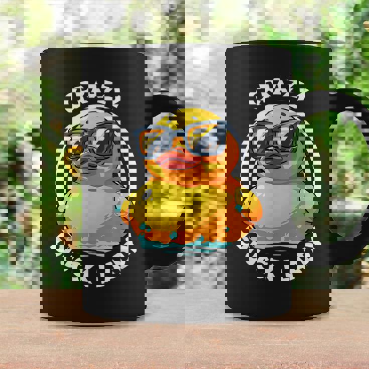 Crazy Duck Lady キュート アヒル ママ アヒルの所有者 面白い I Love Ducks コーヒーマグ ギフトのアイデア