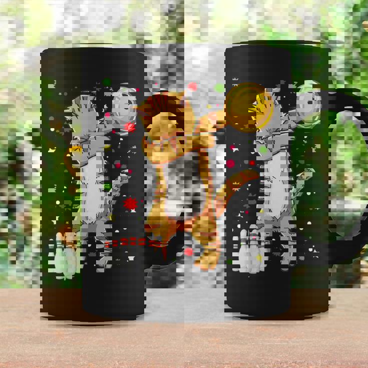 Dabbing Cat ボウリングシャツ 面白いボウリングギフト 猫 お母さん 女の子 コーヒーマグ ギフトのアイデア