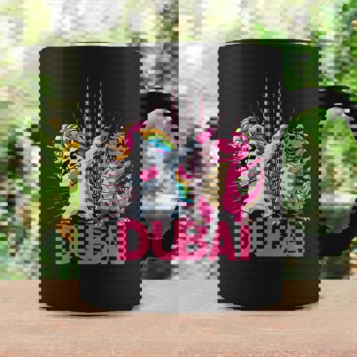 Dabbing ユニコーン 恐竜 男性 女性 男の子 女の子 キッズ ドバイ コーヒーマグ ギフトのアイデア