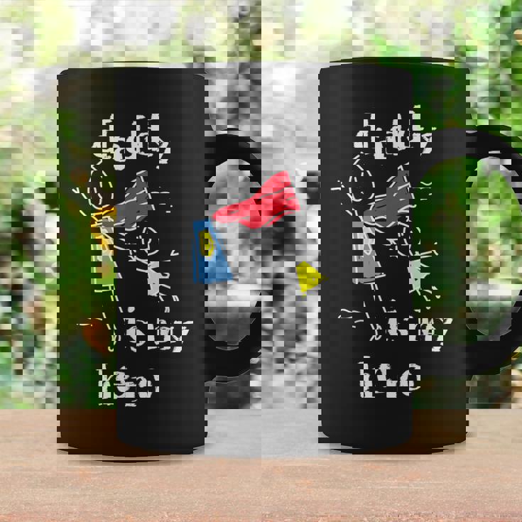 Daddy Is My Herouper Dad 手描き コーヒーマグ ギフトのアイデア