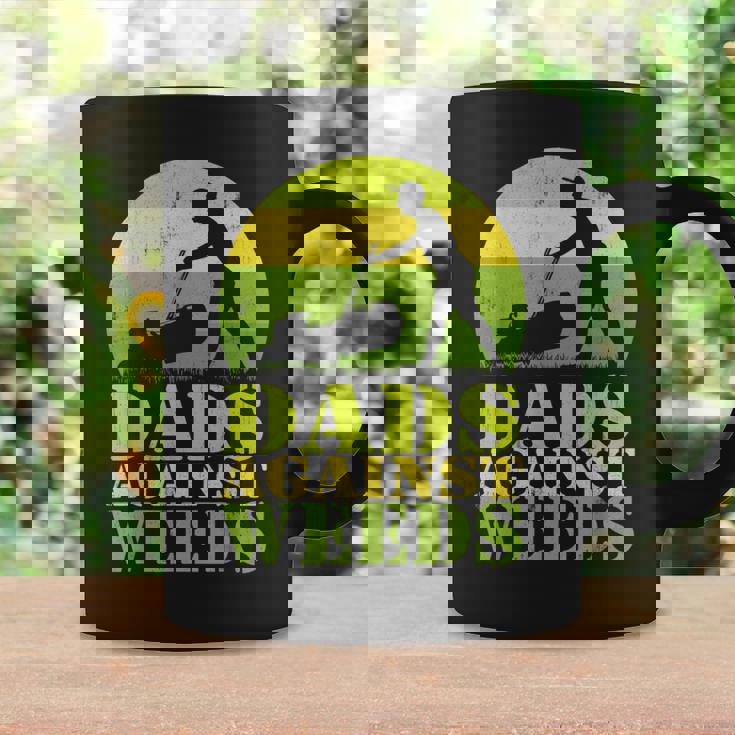 Dads Against Weeds Gardening Lawn Mowing Father's Day Coffee Mug Gifts ideas