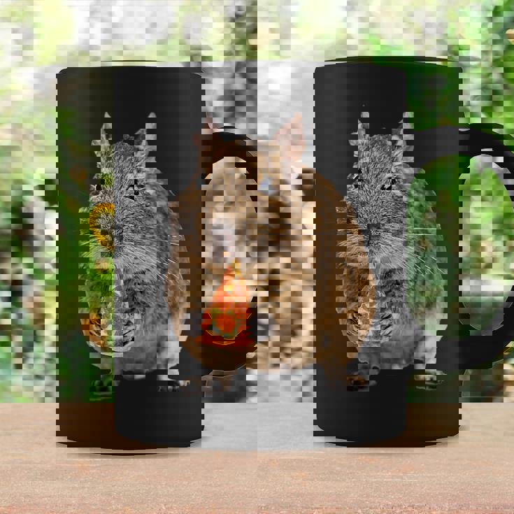 Degu Eating Alice Of Pizza コーヒーマグ ギフトのアイデア