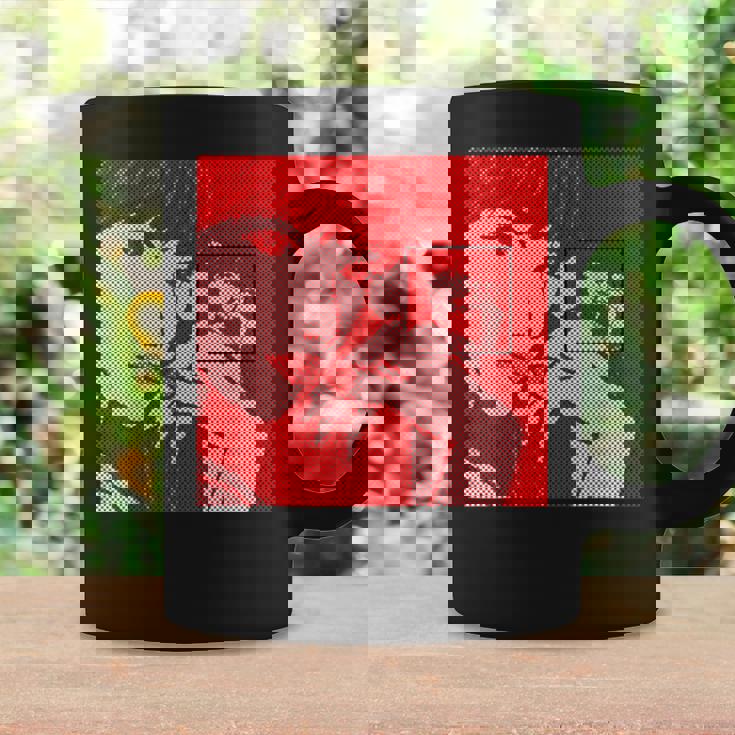 Dot Pattern Original Icon Official Illustration Red コーヒーマグ ギフトのアイデア