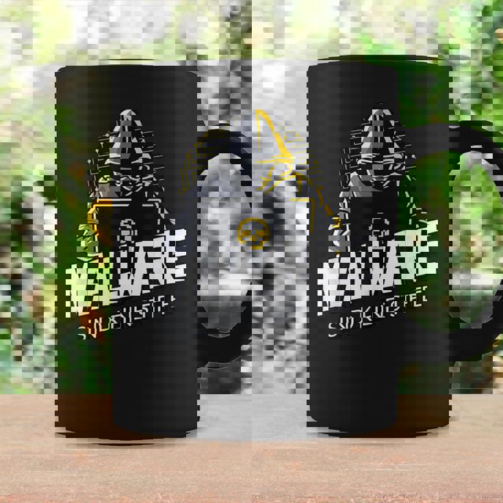 El Malware Noon Bolígrafos Informáticos Computadora Geek Hackers Taza de café Ideas de regalos
