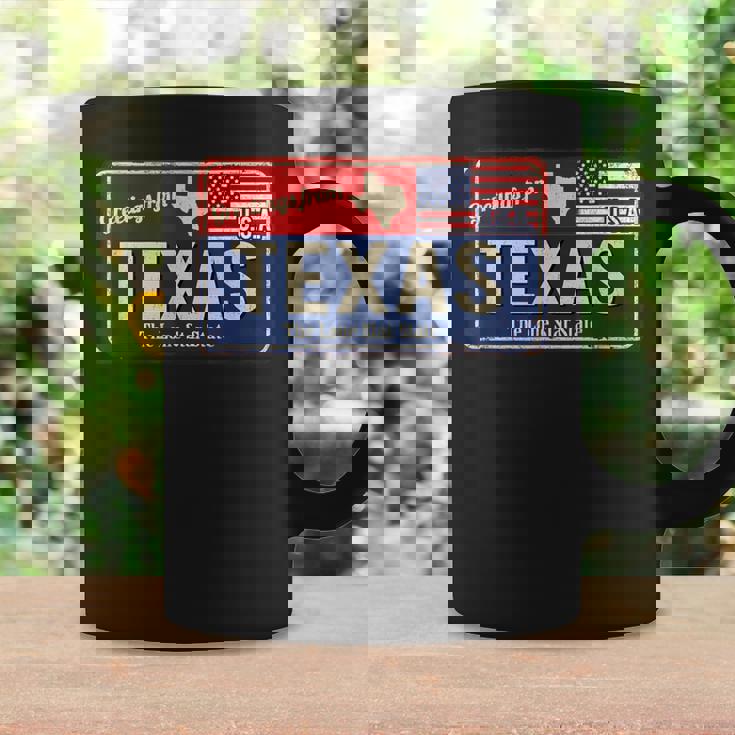 Enjoy Wear Cool Texas Wildintage Texas Usa コーヒーマグ ギフトのアイデア