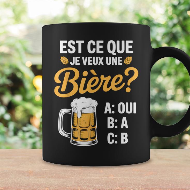 Est-Ce Que Jeeux Une Bière Blague Beauf Alcool Humour Tasse | Cadeauxyz