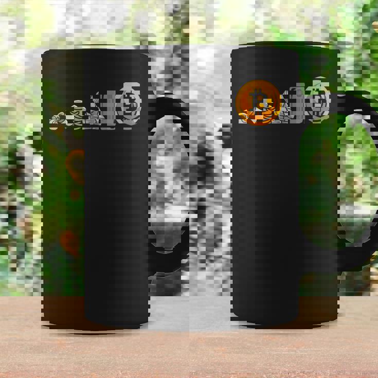 Evolution Of Money お金の進化 ビットコインプランb 暗号通貨btc ホドル コーヒーマグ ギフトのアイデア