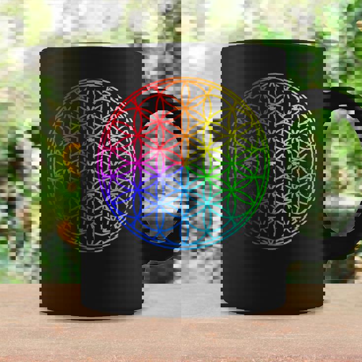 Flower Of Lifeacred Geometry Yogaフラワーオブライフ神聖幾何学瞑想ヨガ コーヒーマグ ギフトのアイデア