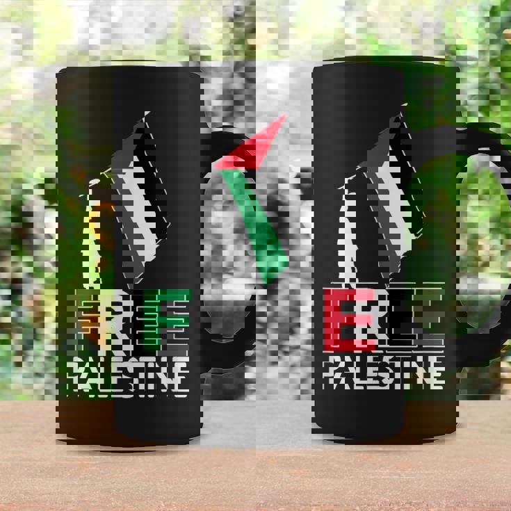 Free Palestine パレスチナ国旗 フリーガザtシャツ コーヒーマグ ギフトのアイデア