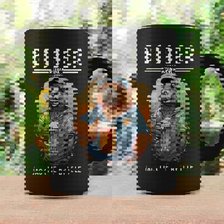 Bober Bóbr Kurwa Polish Kurwa Bober コーヒーマグ ギフトのアイデア