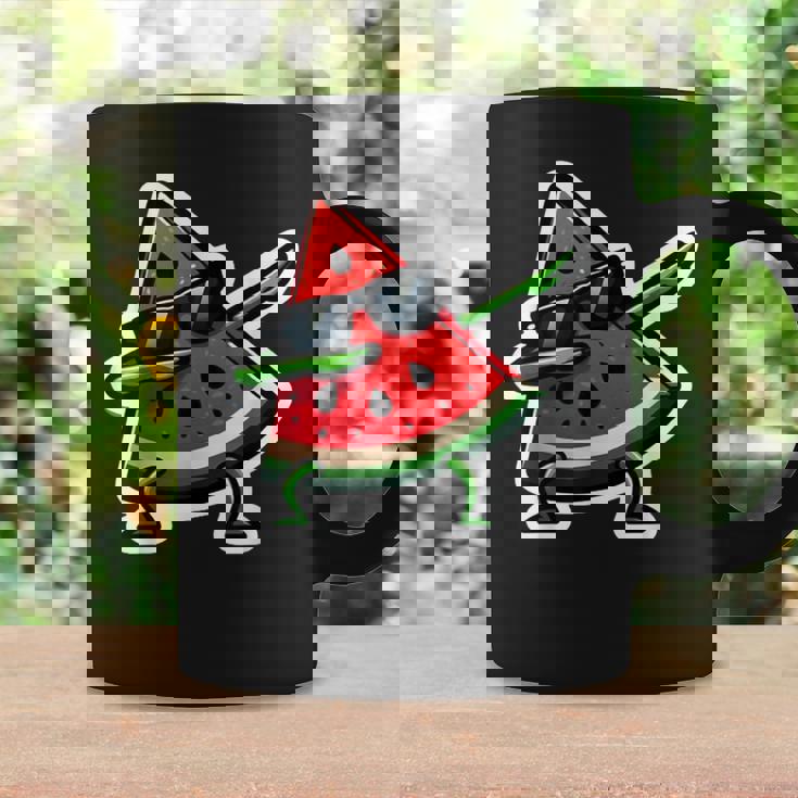 Dabbing スイカ サマーフルーツサングラス スイカ コーヒーマグ ギフトのアイデア