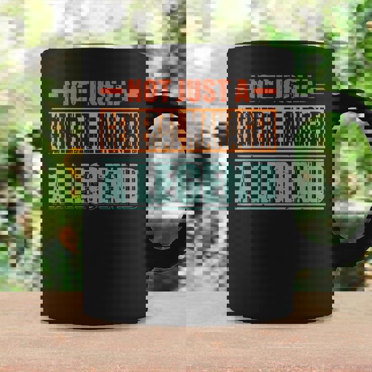 Quote Retro General Manager コーヒーマグ ギフトのアイデア