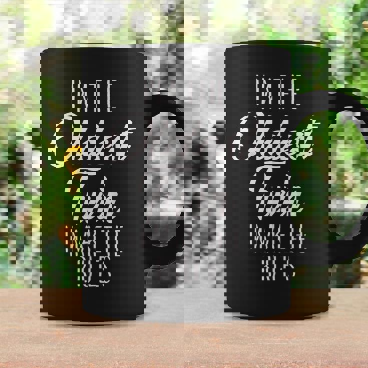 Twins Oldest Twin I Make The Rules 兄弟家族 コーヒーマグ ギフトのアイデア