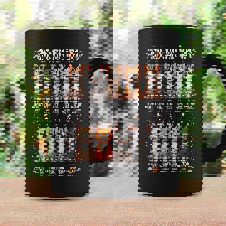 Godays I Am Christian 聖書詩 猫好き クリスチャン コーヒーマグ ギフトのアイデア