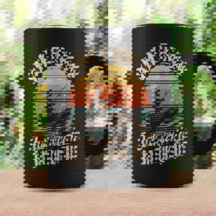 Gone Fishin’ Back When The Bait Runs Out Vintage Coffee Mug Gifts ideas