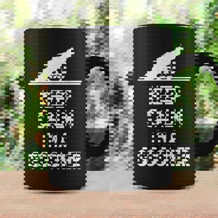 Gooner フットボールファン Keep Calm Gooner アーセナルギフト コーヒーマグ ギフトのアイデア