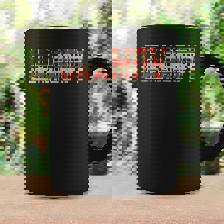 Grampy Bold Patriotic American Flag Father’S Day Grampy Coffee Mug Gifts ideas
