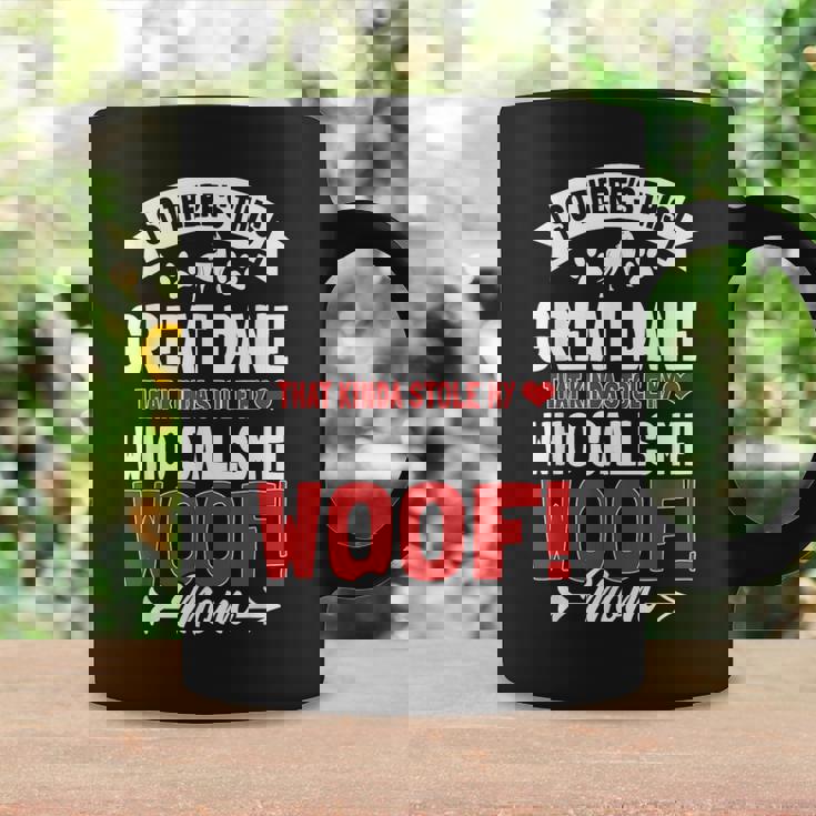 Great Dane Gentle Dog Woof Mom German Mastiff Mother's Day Coffee Mug Gifts ideas