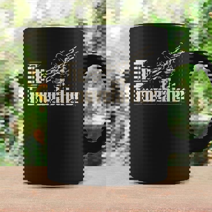 Groovefather ビンテージドラム ドラミング バンドドラマー コーヒーマグ ギフトのアイデア