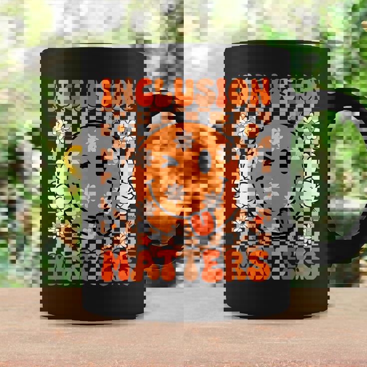 Groovy Inclusion Matters Special Education Teacher Sped Coffee Mug Gifts ideas
