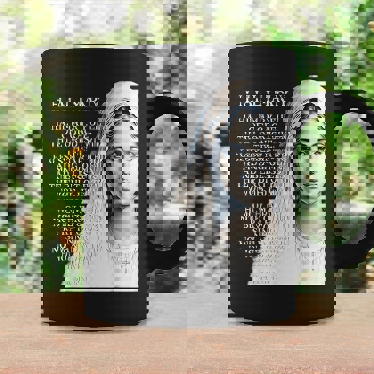 Hail Mary Blessed Mother ロザリオの祈り コーヒーマグ ギフトのアイデア