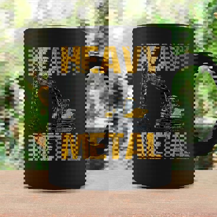 Heavy Equipment Operator Excavator Construction Backhoe コーヒーマグ ギフトのアイデア