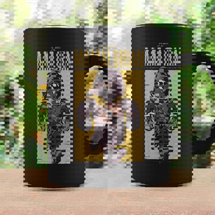 Hombre El Mamalorian Feliz Madres Hustler Día De La Madre Broma Taza de café Ideas de regalos
