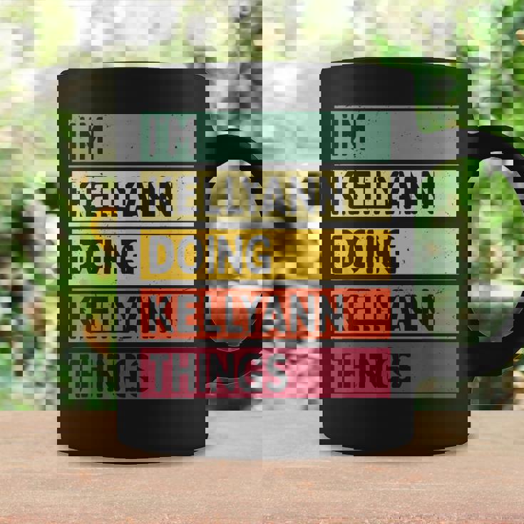 I'm Kellyann Doing Kellyann Things 面白い 名言 コーヒーマグ ギフトのアイデア