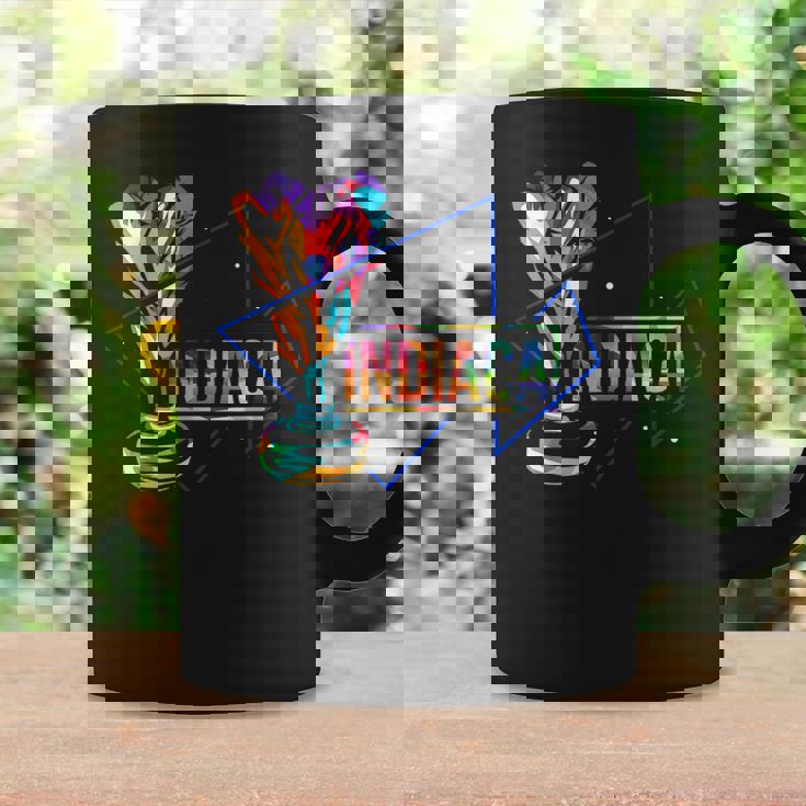 Indiaca キックバックゲームハンドシャトルコック コーヒーマグ ギフトのアイデア