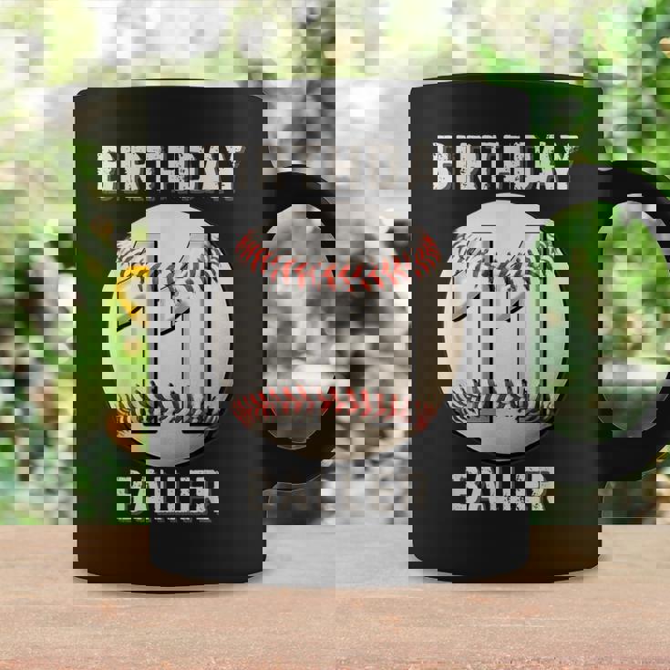 It's My 11Th Birthday 野球 11歳の少年少女 コーヒーマグ ギフトのアイデア