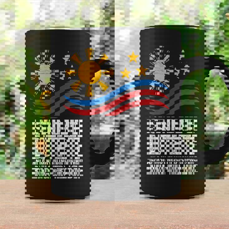 Itand With Duterte フィリピン フィリピン 強い 帰省 コーヒーマグ ギフトのアイデア