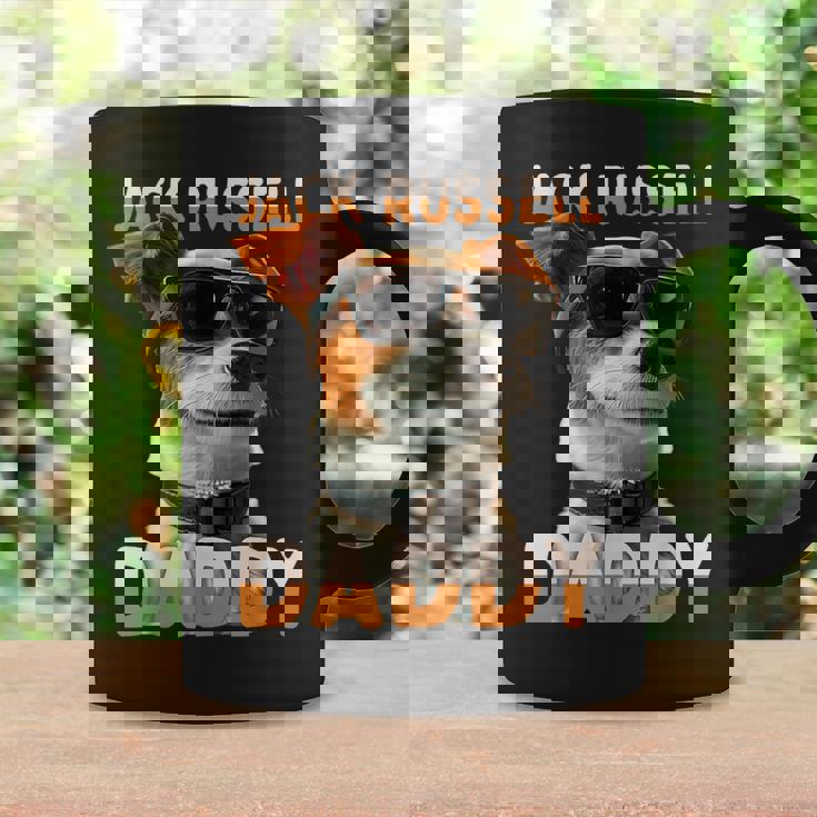 Jack Russell Daddyジャック・ラッセル・パパ・ヴァータグ・パパ・ジャック・ラッセル・テリア コーヒーマグ ギフトのアイデア