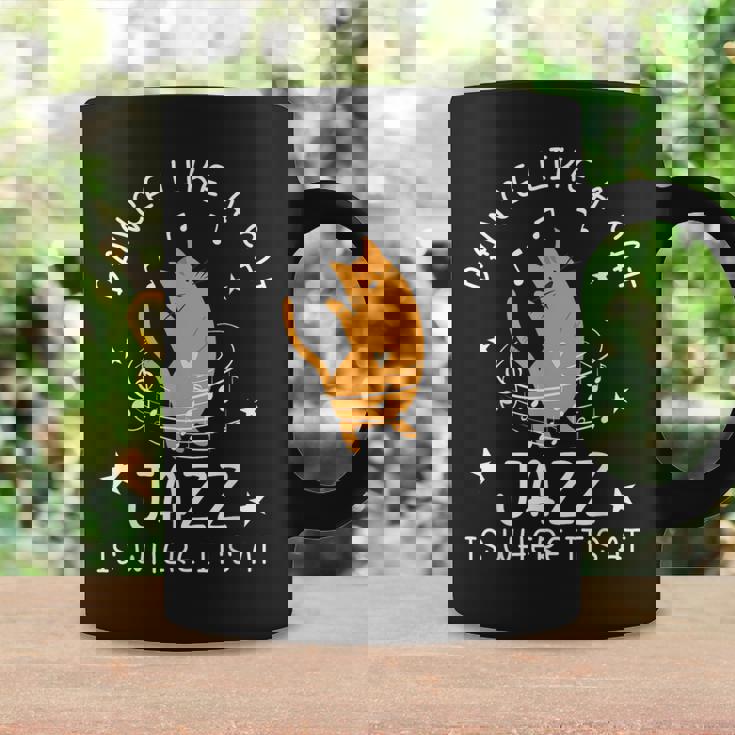 Jazz Dance Cat Jazz コーヒーマグ ギフトのアイデア